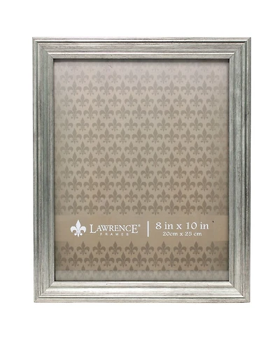 Lawrence Frames Sutter Burnished Silver Picture Frame - 8" x 10"