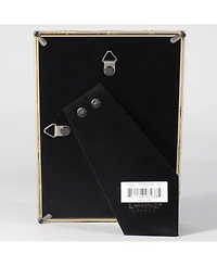 Lawrence Frames Gold Metal Picture Frame with Bamboo Design - 5" x 7"