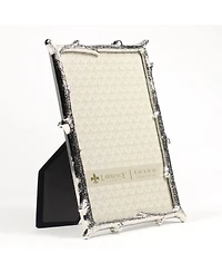 Lawrence Frames Silver Metal Picture Frame with Natural Branch Design