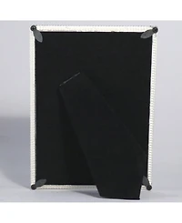 Lawrence Frames Sarah Silver Metal Frame with Crystal - 5" x 7"