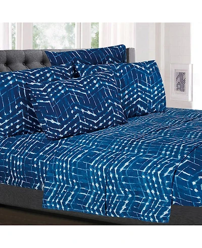 Sweet Home Collection Printed 6-Pc. Sheet Set
