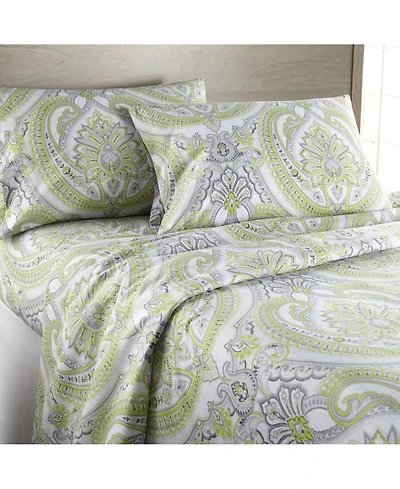 Southshore Fine Linens Classic Paisley Ultra-Soft 4-Pc. Sheet Set