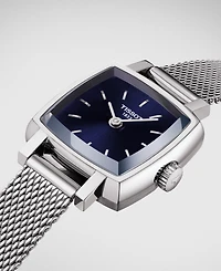 Tissot Women's Swiss T-Lady Lovely Stainless Steel Mesh Bracelet Watch 20mm