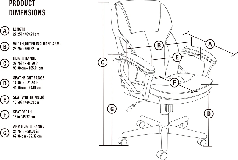 Serta Manager's Office Chair