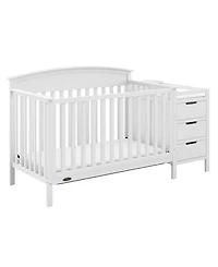 Graco Benton 4-in-1 Convertible Crib and Changer (Pebble Gray)