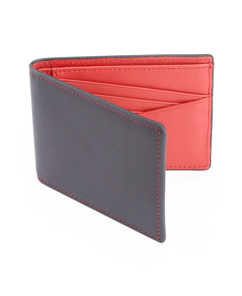 Men's Royce New York Rfid Blocking Slim Bifold Wallet
