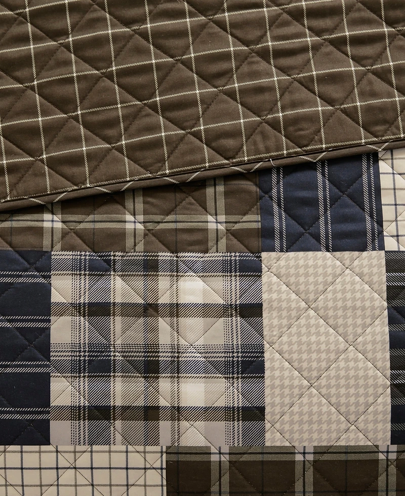 Madison Park Timber Reversible 3-Pc. Quilt Set, Full/Queen