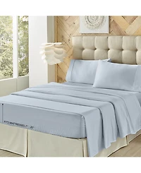 J Queen New York Royal Fit Microfiber Sheet