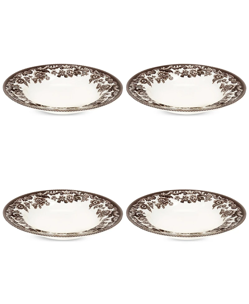 Spode Delamere Soup Plates, Set of 4