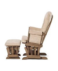 Forever Eclectic Cozy Glider and Ottoman