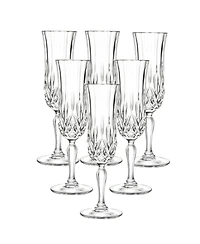 Rcr Opera Crystal Champagne set of 6