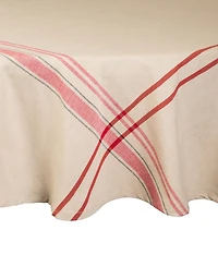 French Stripe Tablecloth 70" Round