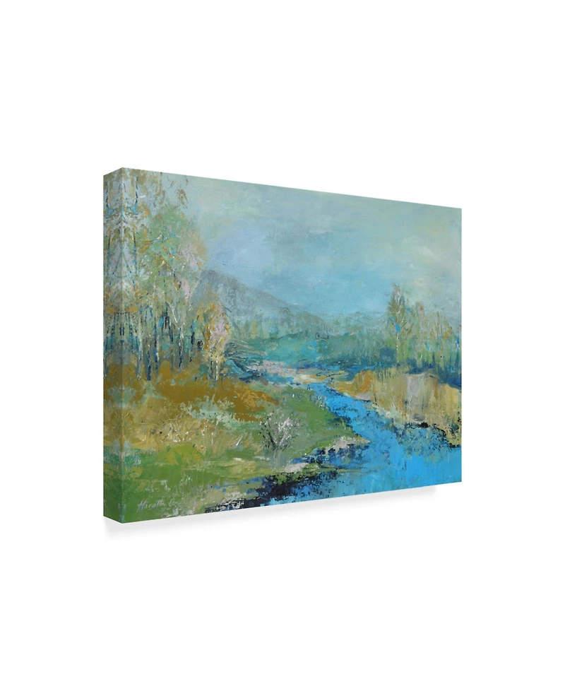 Marietta Cohen Art And Design 'River Painting' Canvas Art - 47" x 35"