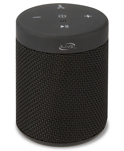 iLive Portable IPX5 Waterproof Wireless Speaker with Rubberized Coating
