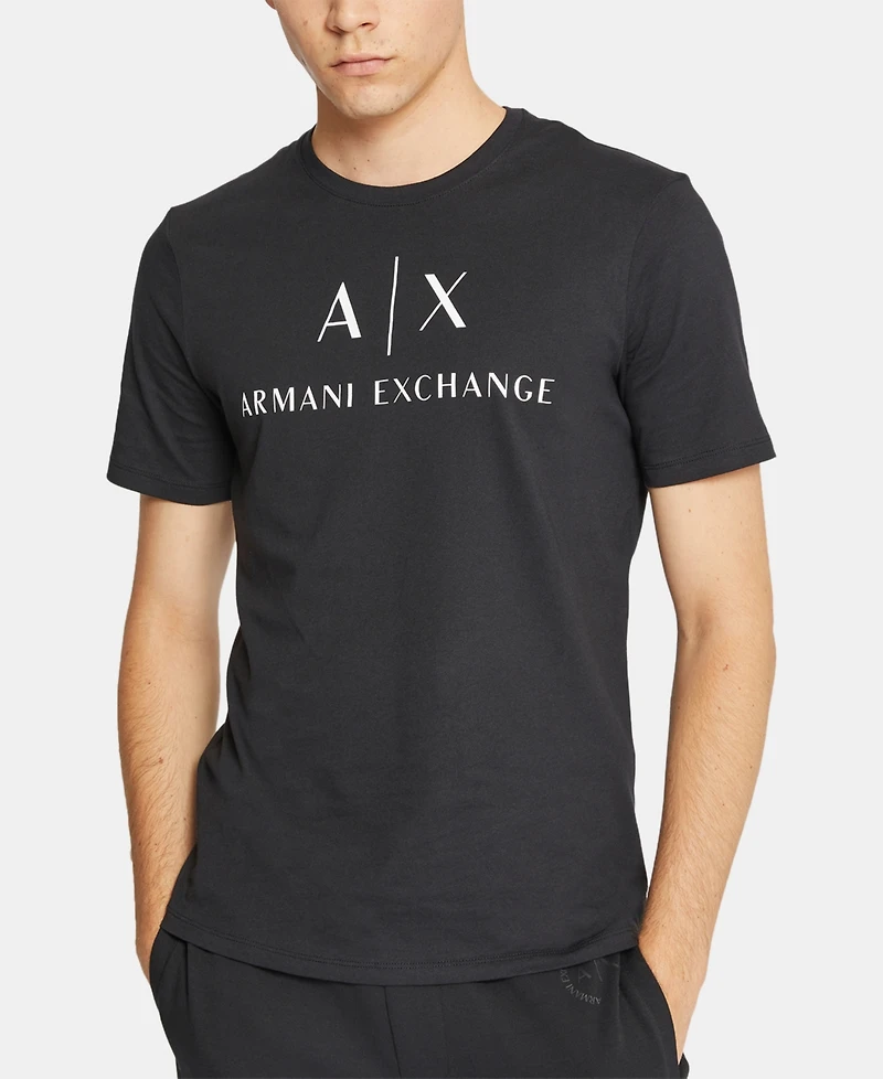 A|X Armani Exchange Men's Solid Logo T-Shirt