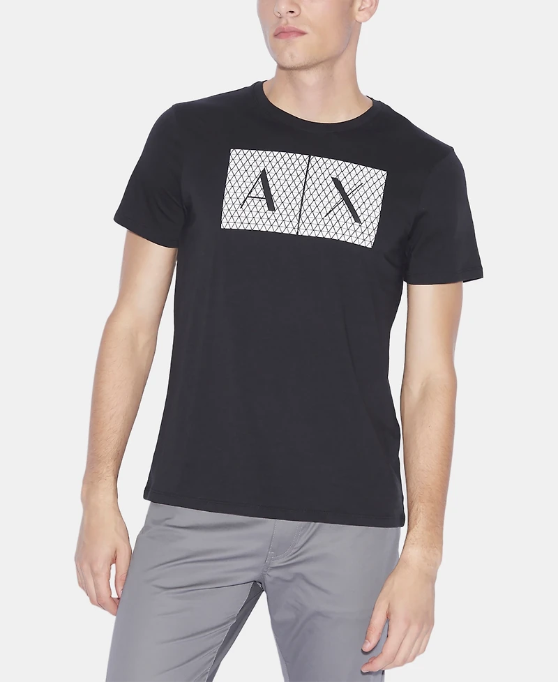 A|X Armani Exchange Men's Foundation Triangulation T-Shirt