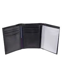 Tommy Hilfiger Men's Genuine Leather Trifold Wallet