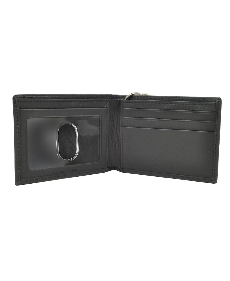 Dickies Security Leather Slimfold Men's Wallet with Chain