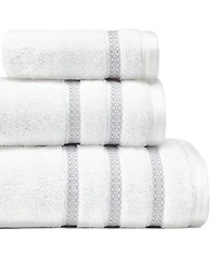 Vera Wang Textured Trellis 3-Pc. Towel Set