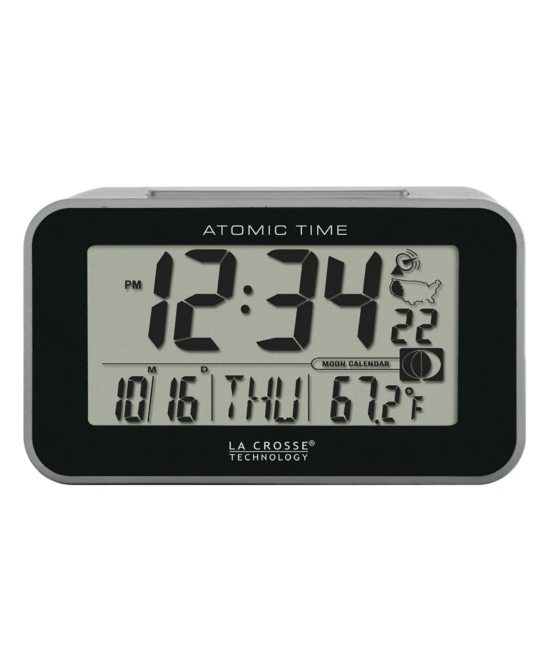 La Crosse Technology Atomic Digital Alarm clock with Temperature