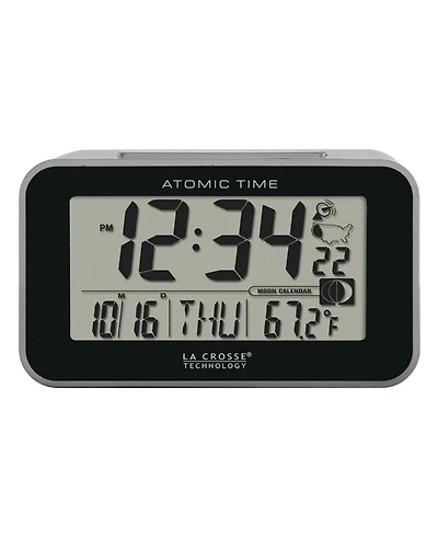 La Crosse Technology Atomic Digital Alarm clock with Temperature