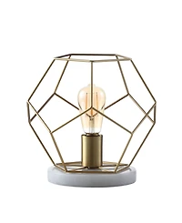 Jonathan Y James 10" Metal/Marble Led Table Lamp