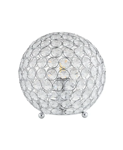Jonathan Y Gemma 8.25" Acrylic/Metal Led Table Lamp