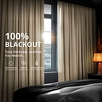 Exclusive Fabrics & Furnishings Signature Blackout Grommet Velvet Panel