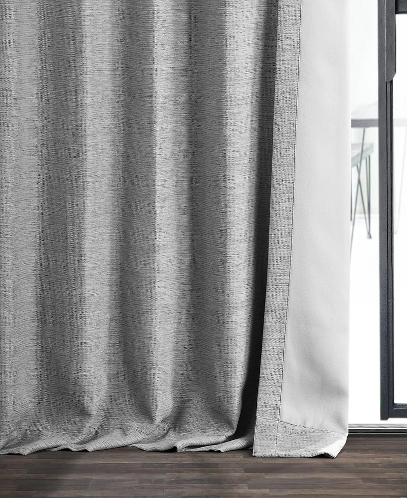 Half Price Drapes Textured Bellino Room Darkening Curtain
