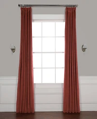 Half Price Drapes Signature Velvet Blackout Curtain