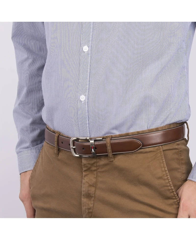 Tommy Hilfiger Leather Reversible Dress Men's Belt