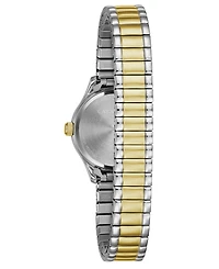 Caravelle Designed by Bulova Women's Two-Tone Stainless Steel Bracelet Watch 24mm
