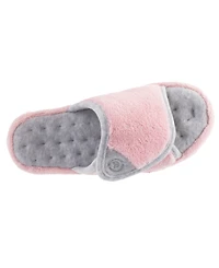 Isotoner Women's Microterry Pillowstep Slide Slipper, Online Only