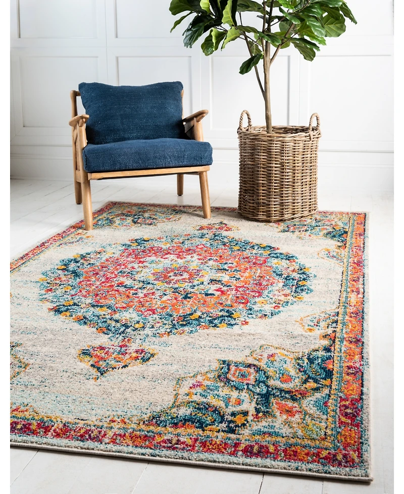 Closeout! Bayshore Home Lorem Lor1 5' 3" x 7' 7" Area Rug