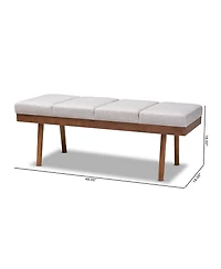 Larisa Wood Bench