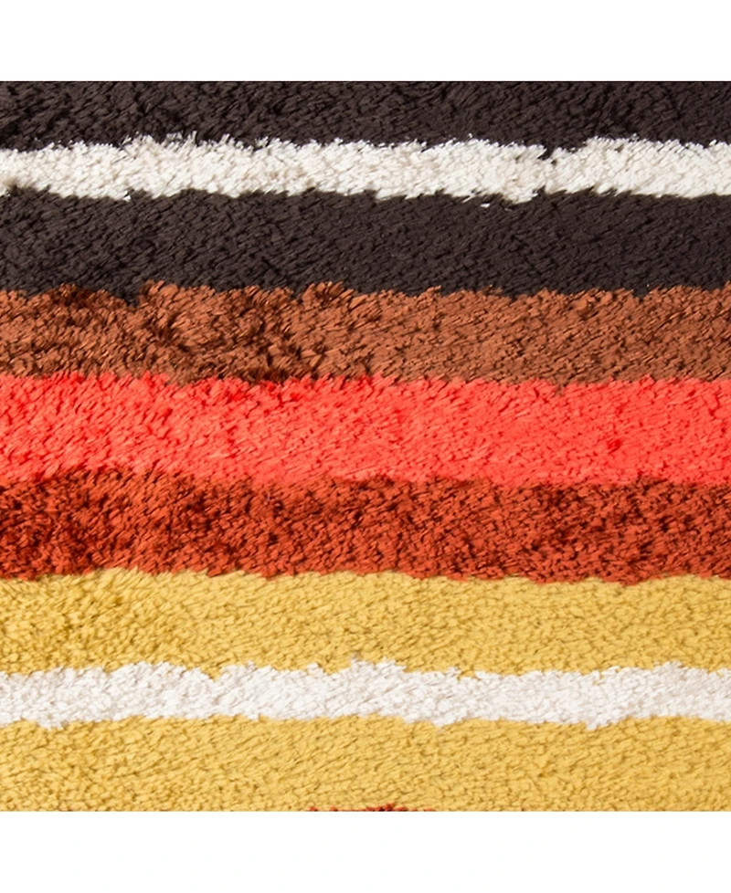 Novogratz Retro Ret-2 Red 2'3" x 7'6" Runner Area Rug
