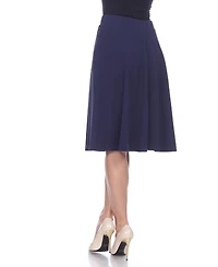 White Mark Saya Flare Skirt