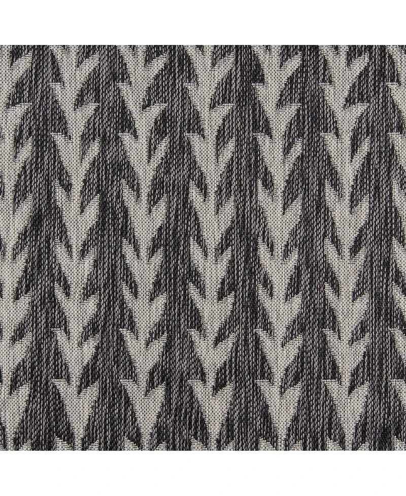 Novogratz Villa Vi- Charcoal 2'7" x 7'6" Runner Outdoor Area Rug
