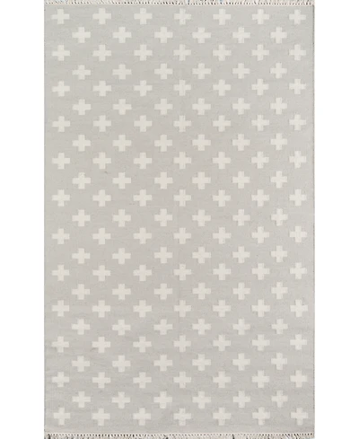 Novogratz Topanga Top-1 Gray 3'6" x 5'6" Area Rug
