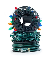 Santa's Bag Christmas Light Storage Reels and Organizer