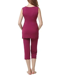 Kimi & Kai Penny Maternity Nursing Pajama Set