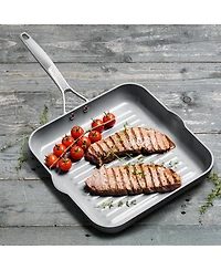 GreenPan Paris Pro 11" Ceramic Non-Stick Square Grill Pan