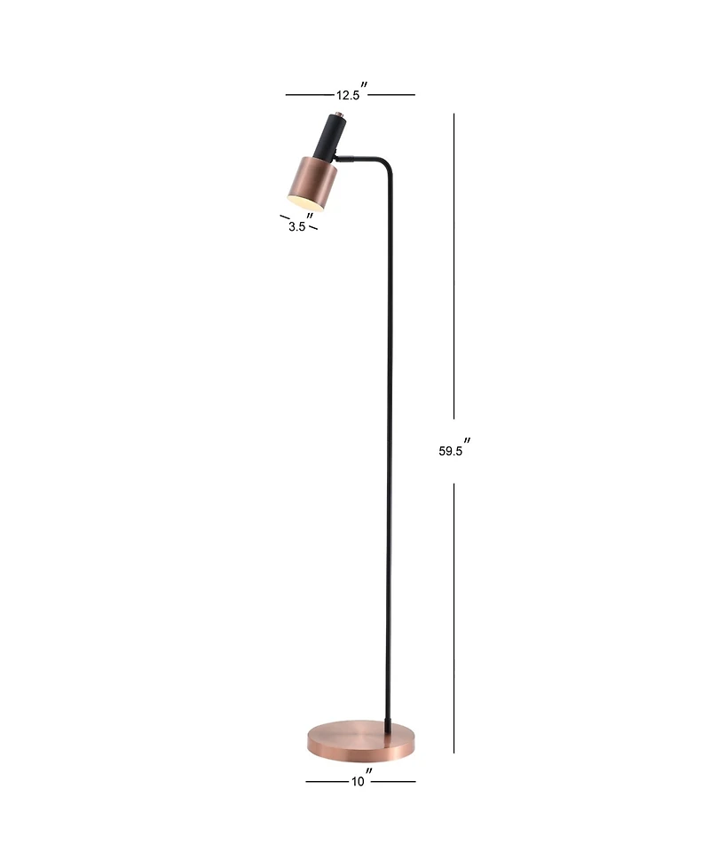 Jonathan Y Brady 59.50" Metal Led Task Floor Lamp
