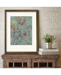 Courtside Market Wildflower Watercolors Ii Framed Matted Art Collection