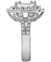 Effy Diamond Cluster Statement Ring (2 ct. t.w.) 14k White Gold