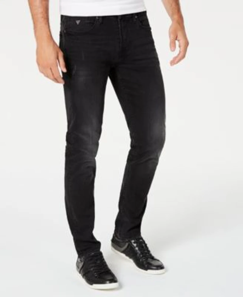 Guess Mens Slim Tapered Fit Jeans