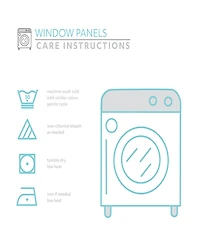 Insulated 52" x 84" Blackout Curtain Set