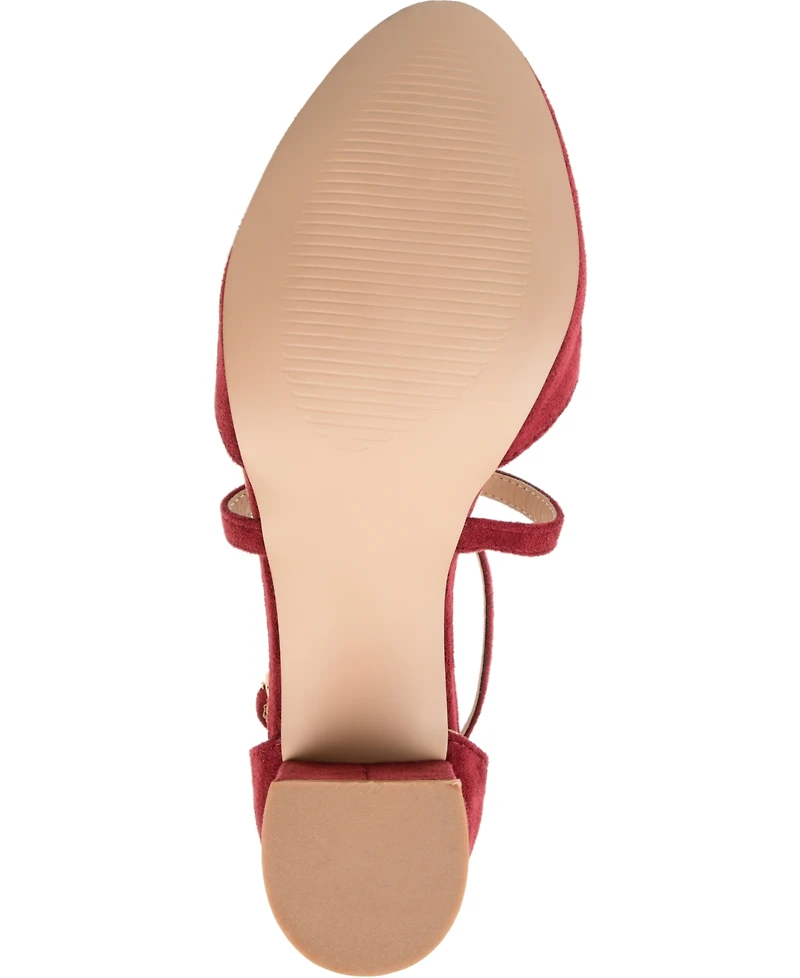 Journee Collection Women's Foster Crisscross Heels