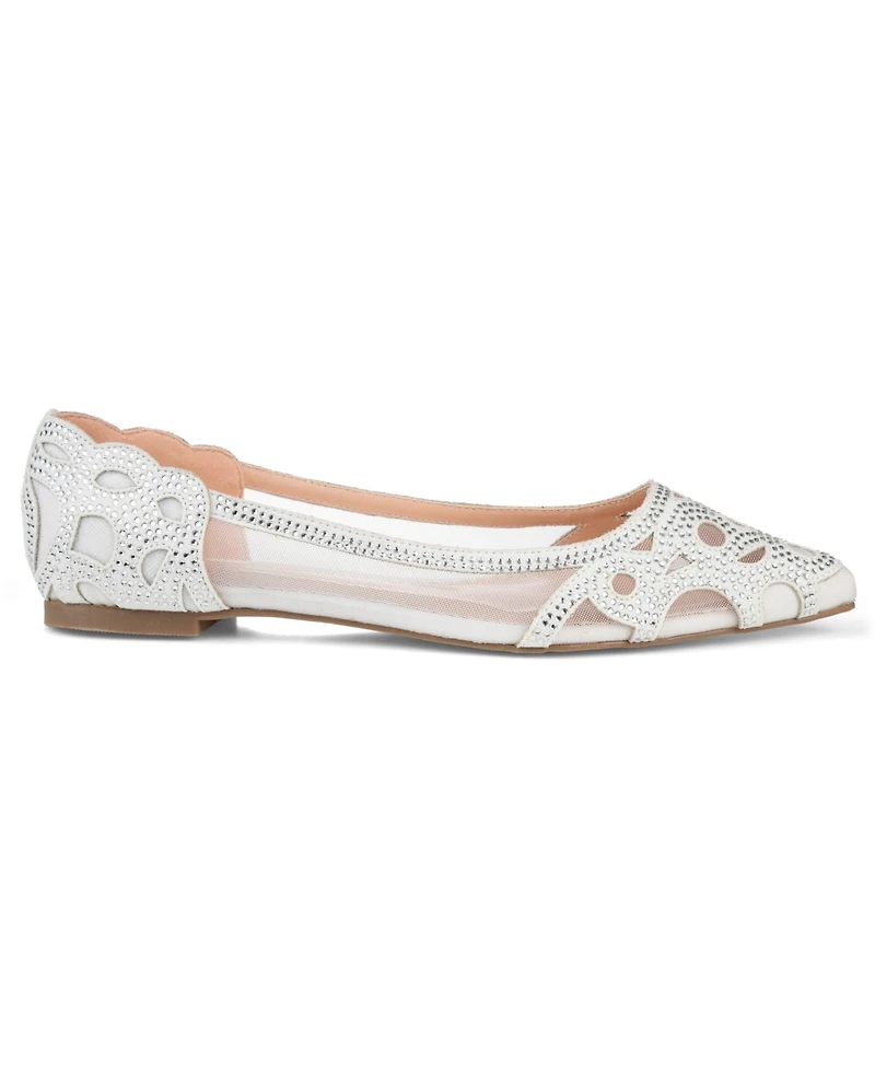 Journee Collection Women's Batavia Embellished Flats