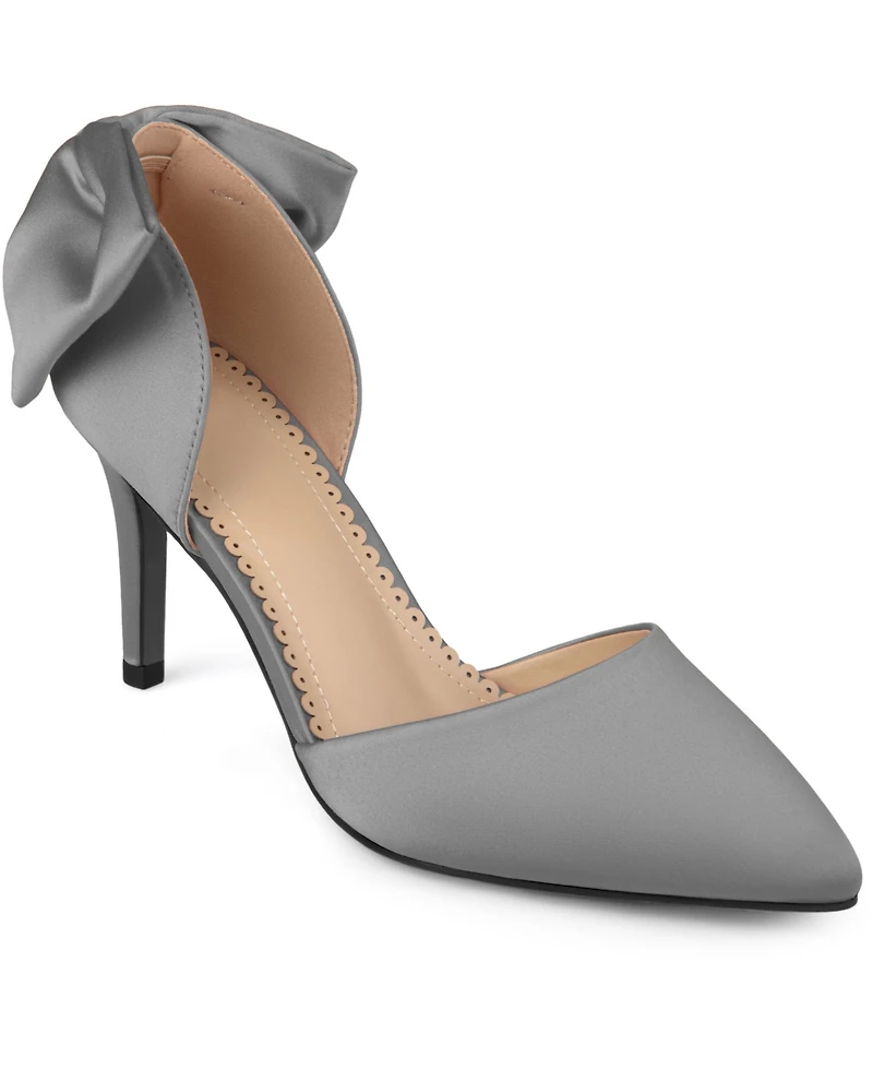 Journee Collection Women's Tanzi Bow Stilettos